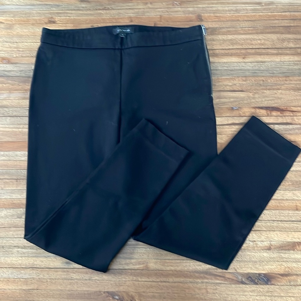 🩷Sale🩷Slimming Straight Leg Black Ann Taylor Dress Pant - EUC - 8